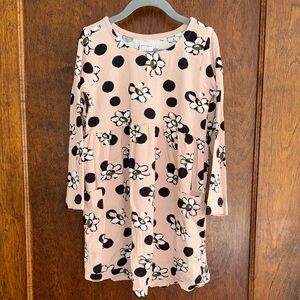 Hanna Andersson Pink Polka Dot and Floral Dress